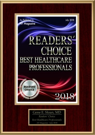 AY Magazine Reader's Choice Best Healthcare Professionals 2018